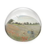 Paperweight, Monet, Field of poppies