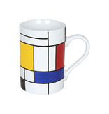 Tasse , Hommage Mondriaan - Grands fragments