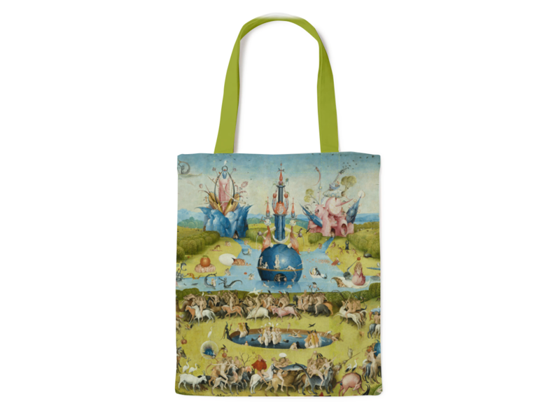 Baumwolltasche mit Futter,  J. Bosch, Garten der irdischen Freuden