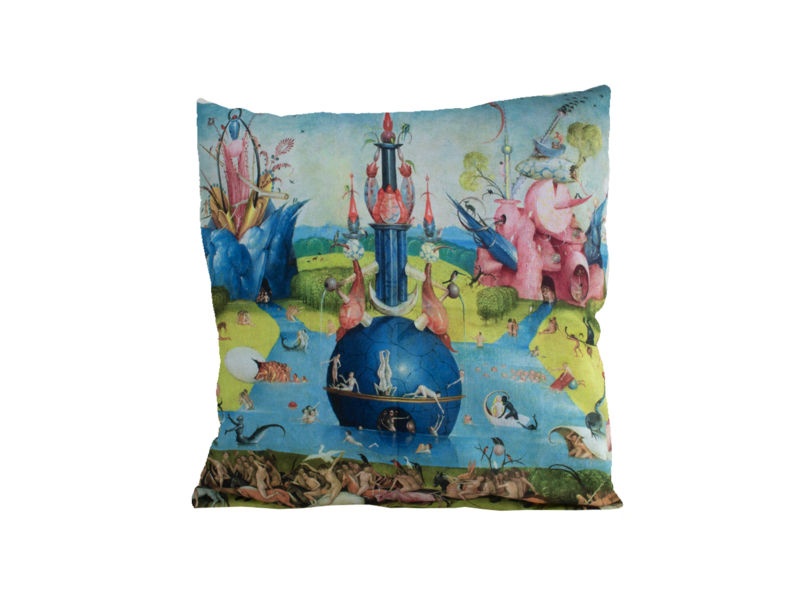 Cushion cover, 45x45 cm,  J. Bosch, Garden of Earthly Delights