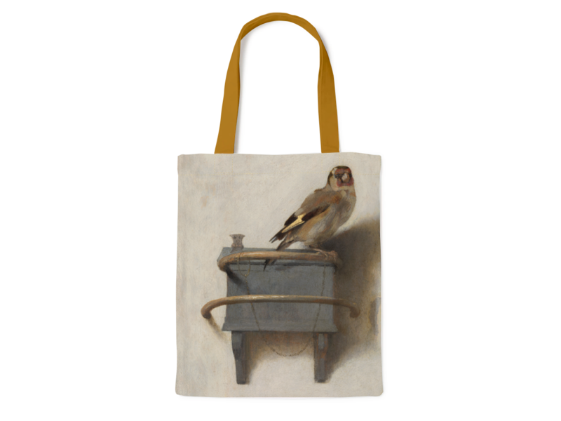 Baumwolltasche mit Futter,  Fabritius, der Stieglitz