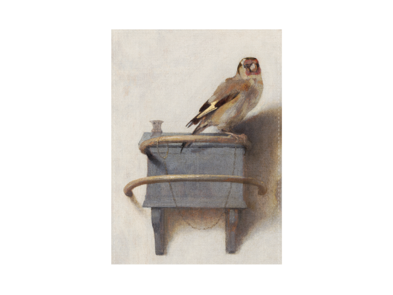 Tea Towel, Fabritius, The Goldfinch