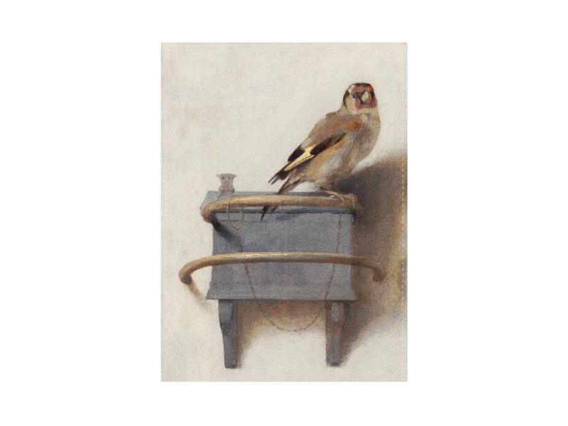 Theedoek,  Fabritius, Het puttertje