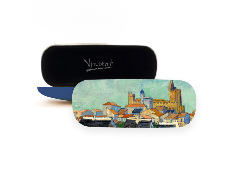 Funda de gafas, Vista de Saintes-Maries-de-la-Mer, Van Gogh