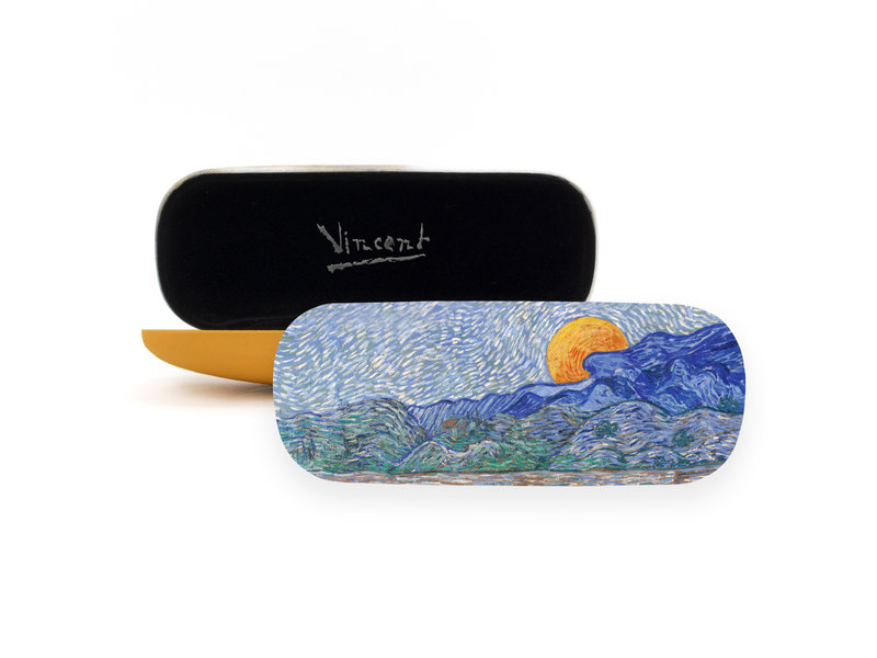 Funda de gafas, Paisaje con gavillas de trigo, Van Gogh