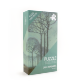 Puzzle, 1000 pièces, Jan Mankes, rangée d'arbres