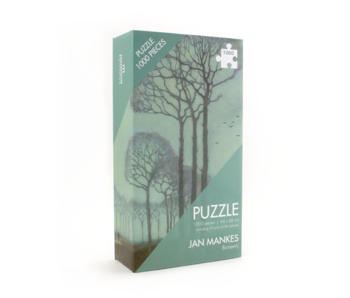 Puzzle, 1000 piezas, Jan Mankes, Fila de árboles