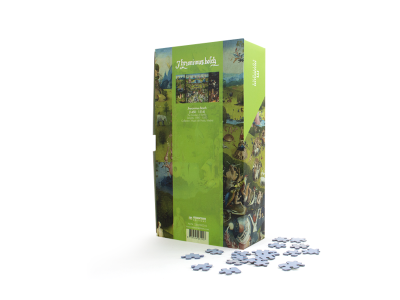 Puzzle, 1000 piezas, El jardín de las delicias, Jheronimus Bosch