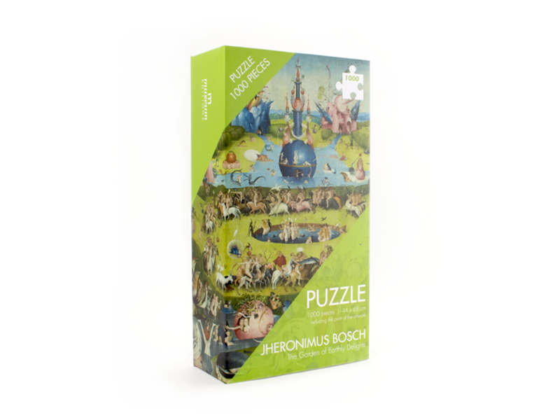 Puzzle, 1000 piezas, El jardín de las delicias, Jheronimus Bosch