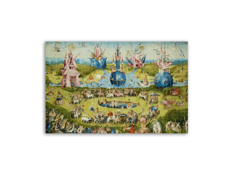 Puzzel, 1000 stukjes ,J. Bosch, Tuin der Lusten