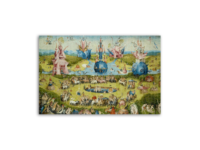 Puzzle, 1000 piezas, El jardín de las delicias, Jheronimus Bosch