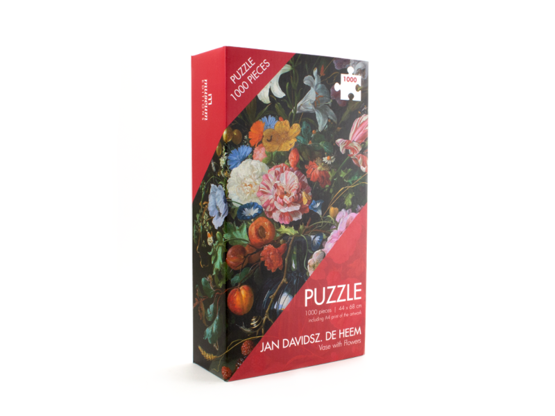 Puzzle, 1000 pieces, De Heem, Flowers