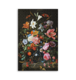 Puzzle, 1000 pieces, De Heem, Flowers