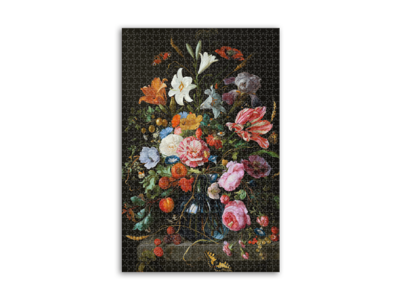 Puzzel, 1000 stukjes, De Heem, Bloemstilleven