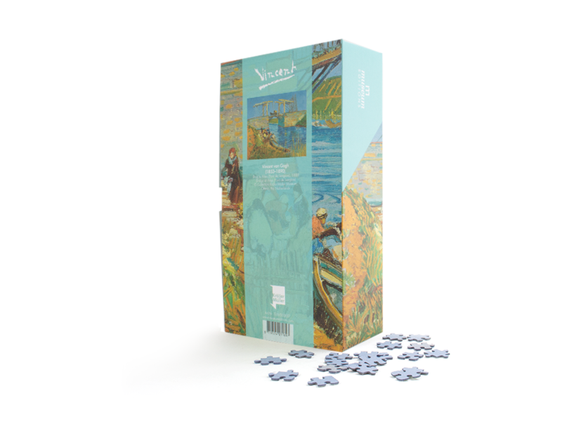 Puzzle, 1000 Teile, Brücke bei Arles, Vincent van Gogh