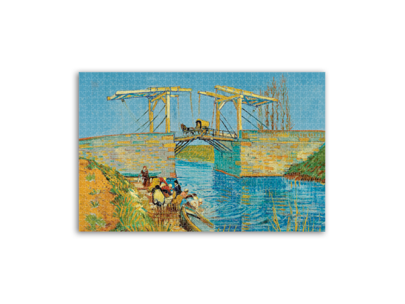 Puzzle, 1000 Teile, Brücke bei Arles, Vincent van Gogh