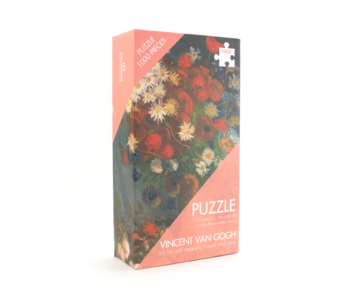 Puzzel, 1000 stukjes, Van Gogh , Vaas met bloemen