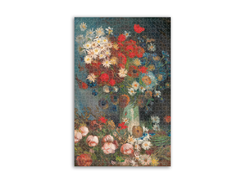 Puzzle, 1000 Teile, Van Gogh , Vase mit Blumen