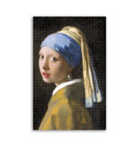 Puzzle, 1000 pièces, Vermeer, Fille à la boucle d'oreille en perle