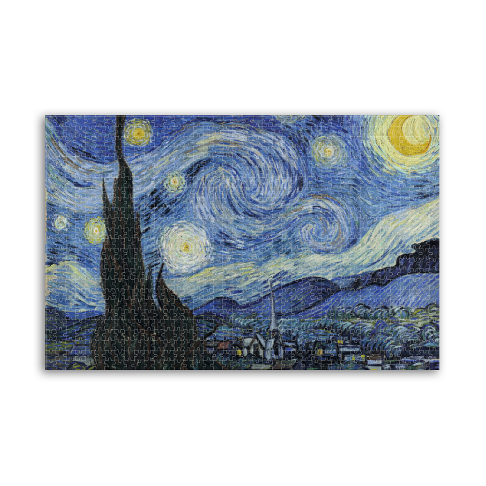 Puzzle, 1000 Pieces, Starry Night, Vincent van Gogh | Museum