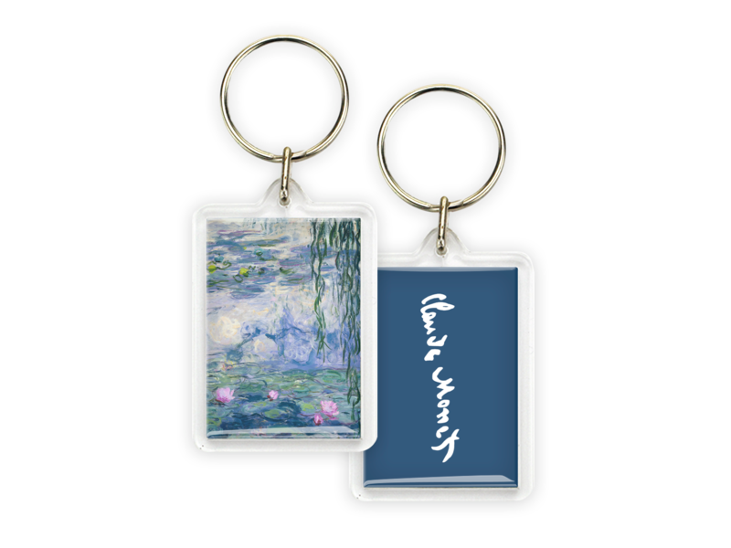 Key ring, Monet, Waterlilies