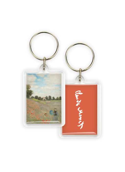 Keyring, Monet, Field of poppies