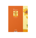 Softcover kunst schetsboek,,  Zonnebloemen, Vincent van Gogh
