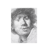 Diario del artista, Rembrandt, cara curiosa