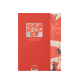 Softcover kunst schetsboek,  Witte en rode kraanvogels