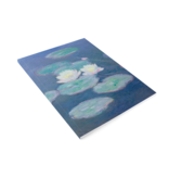 Softcover kunst schetsboek, Monet, Waterlelies in avondlicht