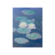 Künstlerjournal,  Monet, Seerosen im Abendlicht