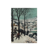 Cuaderno de dibujo de tapa blanda, Brueghel, cazadores en la nieve