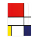 Carpeta portadocumentos con banda elástica, Mondrian