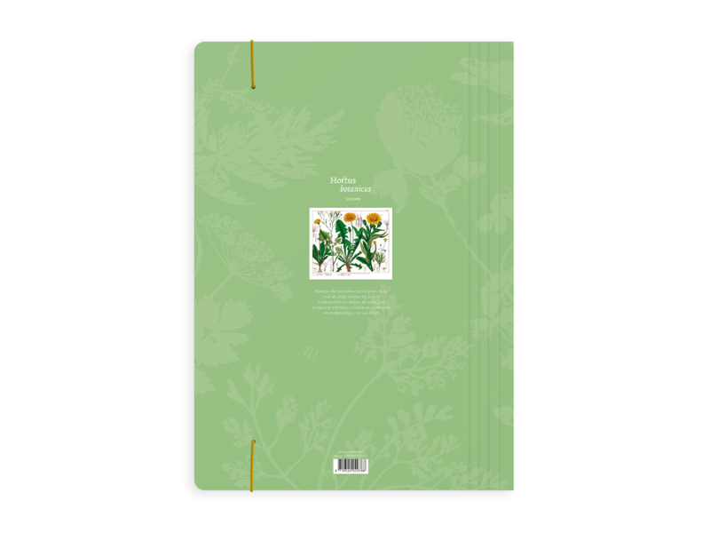 Carpeta portadocumentos, Diente de león, Hortus Botanicus