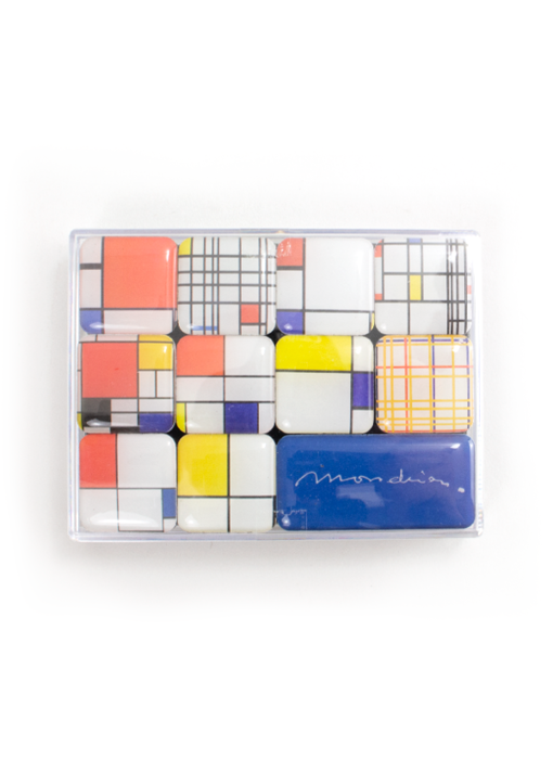 Mini Magnete Set, Piet Mondriaan