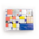 Ensemble de mini aimants, Piet Mondriaan