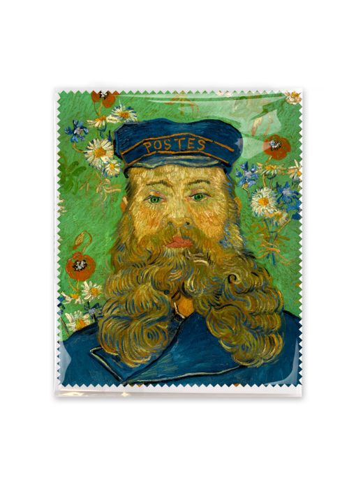 Lens cloth, 15x18 cm, Portrait of Joseph Roulin, Van Gogh