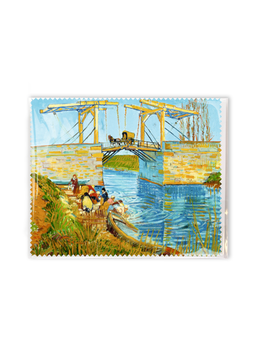 Paño de gafas, 15x18 cm, Puente en Arles, Vincent van Gogh