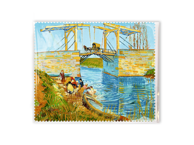 Paño de gafas, Puente en Arles, Vincent van Gogh