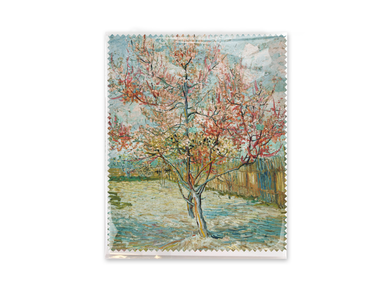 Lens cloth , Pink peach trees, Vincent van Gogh (Souvenir de Mauve)