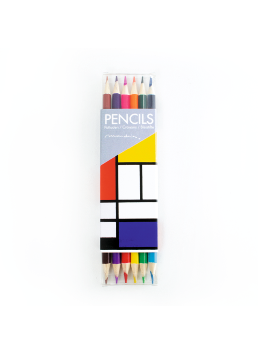 Ensemble de crayons de couleur, Mondriaan