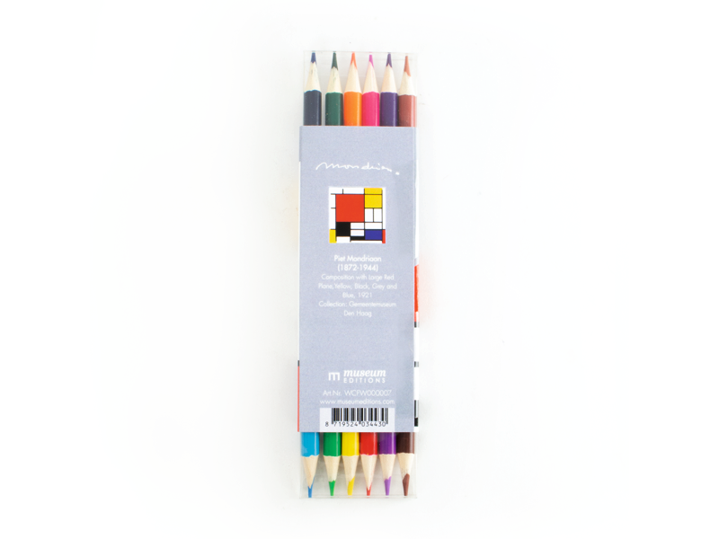 Colouring Pencil Flat Pack, Mondrian