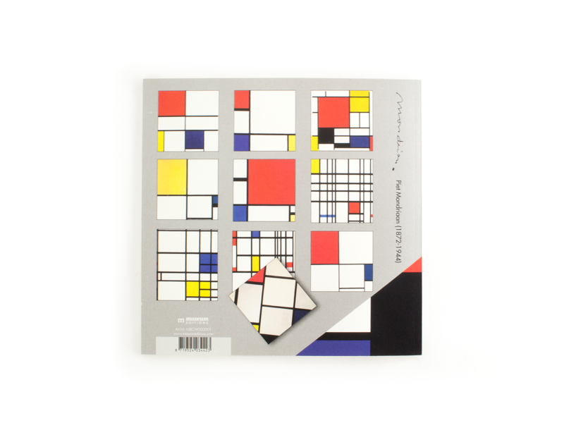 Libro de colorear, Composición, Mondrian