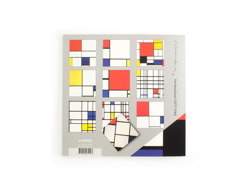 Malbuch , Komposition, Mondrian