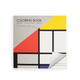 Libro de colorear, Composición, Mondrian