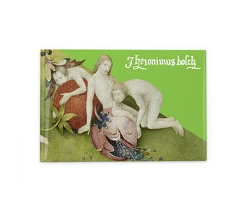 Koelkastmagneet, Tuin der Lusten, Jheronimus Bosch, 3 figuren