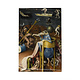 Magnet de réfrigérateur,  Le Jardin des délices, J. Bosch, chiffre bleu