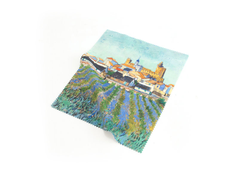 Essui-verres, Vue des Saintes-Maries-de-la-Mer, Van Gogh