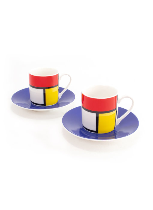 Espresso set , Mondriaan