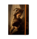 Cuaderno de tapa blanda, A5, Rembrandt, el portador de la bandera